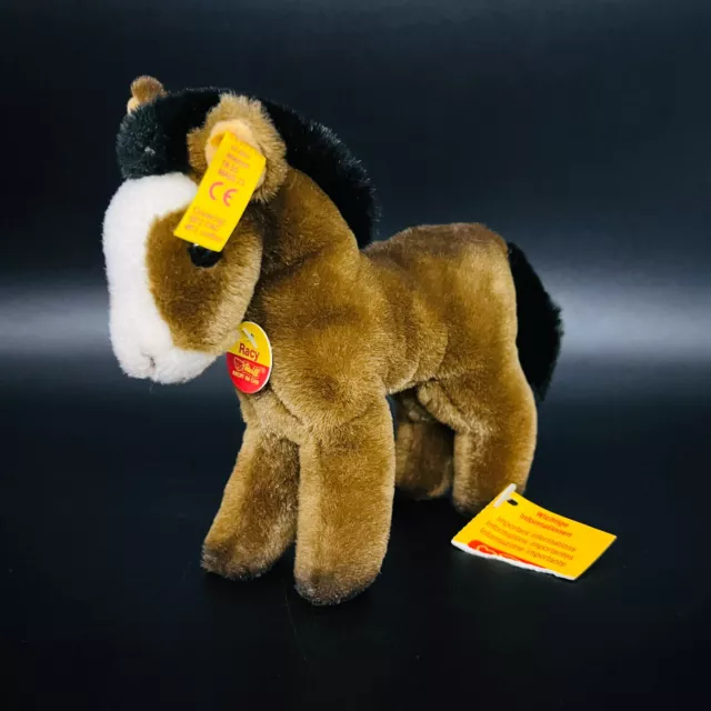 STEIFF Pferd RACY | 052552 | KFS | Jahr 1996 | 14 cm | Sehr guter Zustand