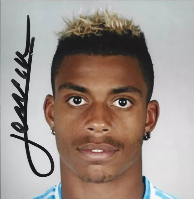 Football   Photo  Mario   Lemina   Olympique De Marseille Signature Originale