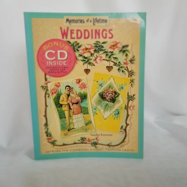 Libro de recortes Clipart Memories of a Lifetime libro SIN CD incluido