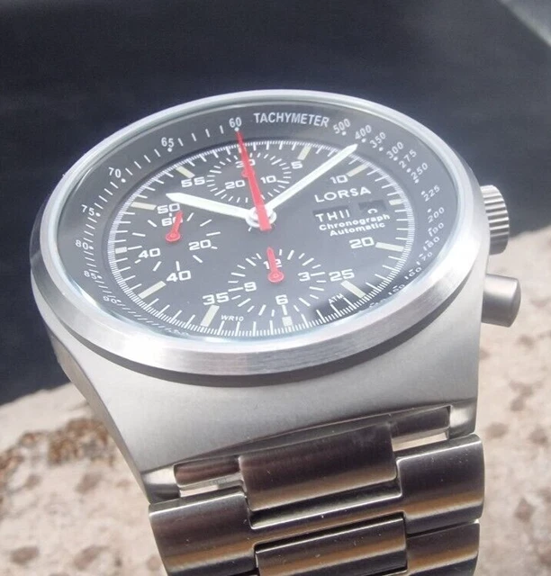 Cadran De Montre LORSA Réf. 237 - Diamètre 23.60 à 27.70 Mm - Chiffres Arabes - Occasion