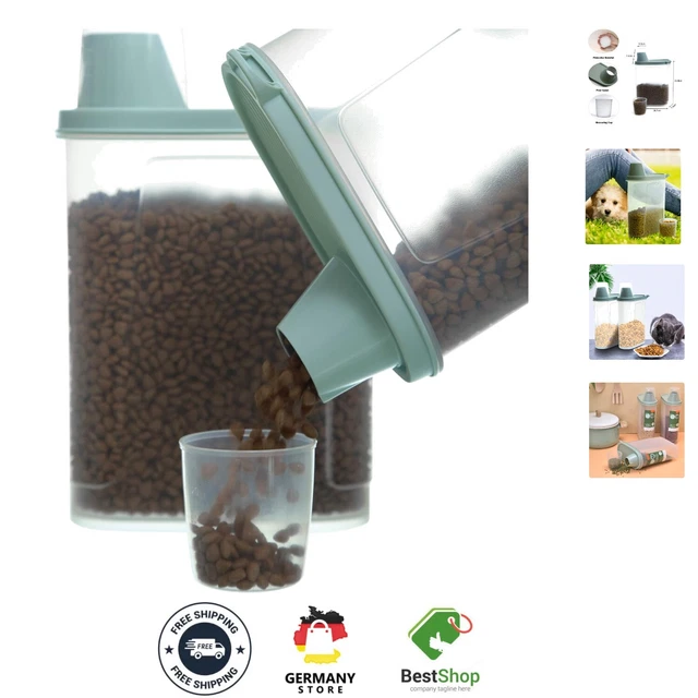 Oreilet Hundefutterbehälter 6L - Luftdicht & Vakuumversiegelt Für Trockenfutter
