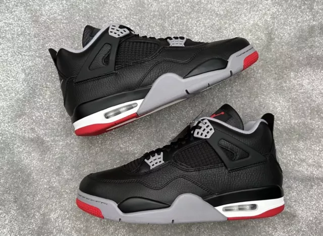 Air Jordan 4 Bred Reimagined ✅ Size UK 8 - 11 IN HAND