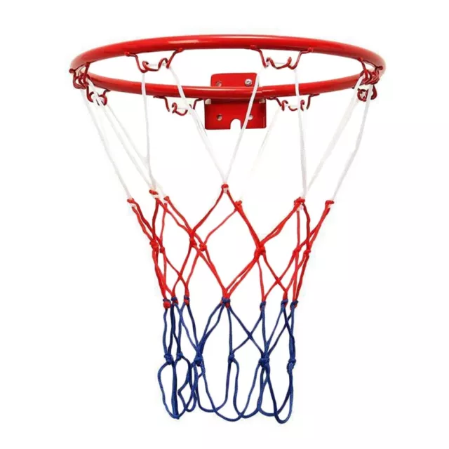 Basketball Ring Hoop Net Wall Mounted Outdoor Hanging Basket Professional Kids