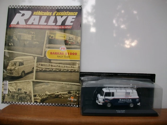 COLLECTION VÉHICULES D'ASSISTANCE Rallye N°70 Barkas B1000 Rally Team ...