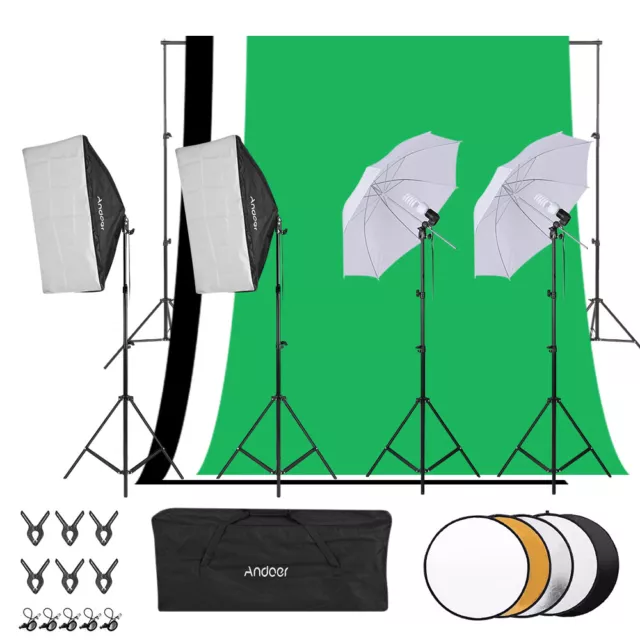 1.8m*2.7m Photo Backdrop Stand kit Photography Softbox for Photo  USA J6M6