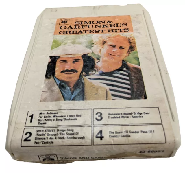 SIMON & GARFUNKEL'S GREATEST HITS | B- | 8-track cassette cartridge TOTP