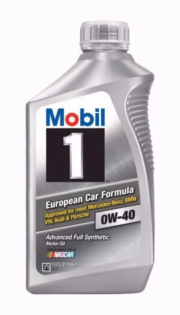 Mobil1 One ~ FS European Car Formula 0W-40 Full Synthetic Motor Oil ~ 6 Quart