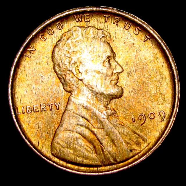 1909 VDB Lincoln Cent Wheat Penny  ---- Gem BU++ Condition  ---- #MP976