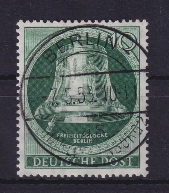 Berlin 1951 Freiheitsglocke 10 Pf Mi.-Nr. 76 mit Voll-O BERLIN gpr. SCHLEGEL BPP