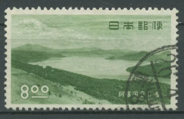 Japan 1950 Nationalpark Akan Kutcharo-See 503 gestempelt