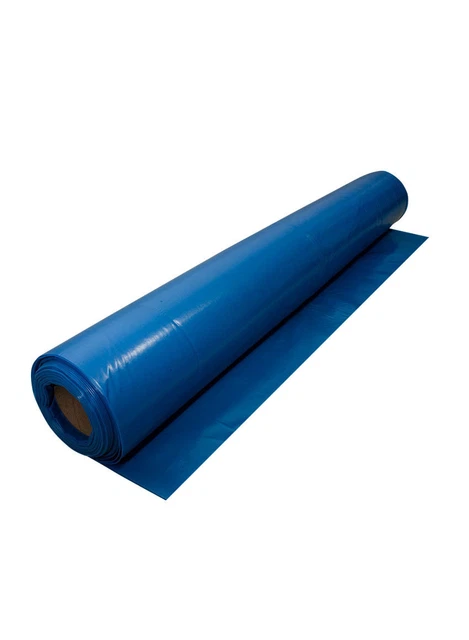Dampfbremsfolie 2m x 50m 100 m² 120 my Dampfsperre Dampfbremse blau Dachfolie