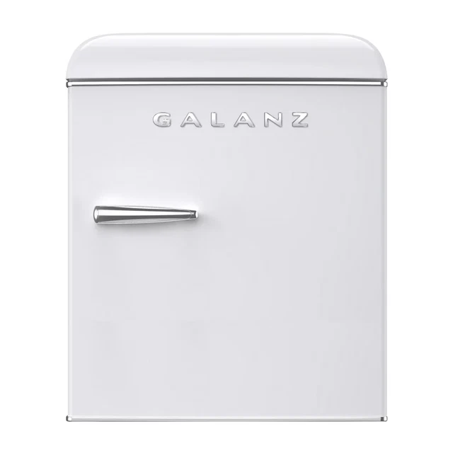 1.7 CU FT Retro Mini Fridge, White, Estar, New 148.62 PicClick