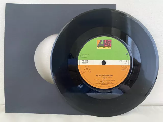 Chic - My Feet Keep Dancing - 7" Vinyl Single 1979 Atlantic Records K 11415