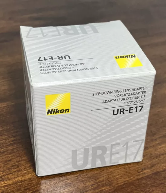 Nikon UR-E17 Step Down Ring Lens Adapter for Coolpix 8800 & TC-17ED