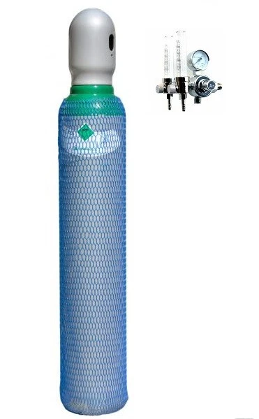 Bouteille De Gaz Argon 100% – 8 Litres Pour Soudage TIG/MIG Avec Réducteur