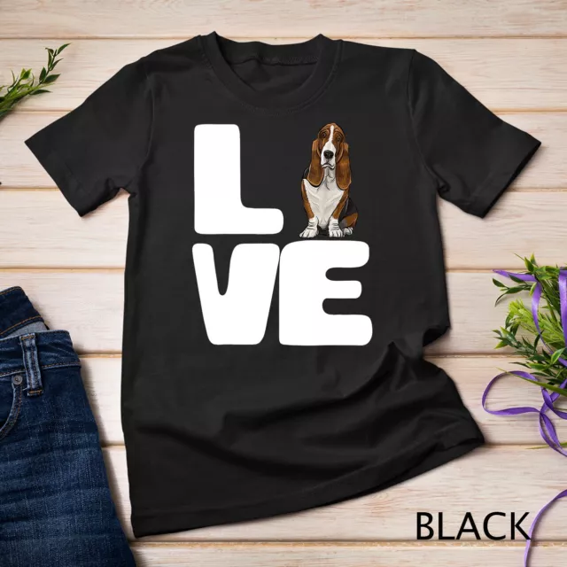 Love My Basset Hound Dog Lover Gift Unisex T-shirt