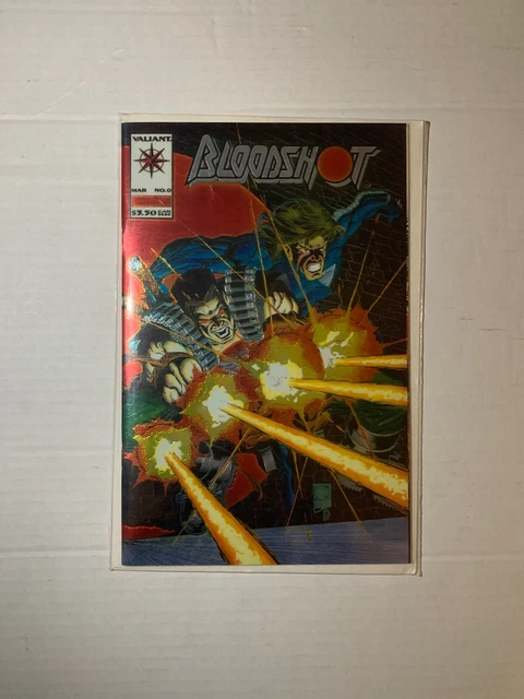 BLOODSHOT #0 No. 0 Valiant Comics 1994 Chrome Cover w/ Comic Seal
