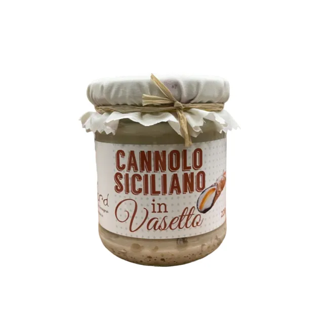 Amarcord La Romagna Dolci in Vaso al Cucchiaio CANNOLO SICILIANO 220 gr