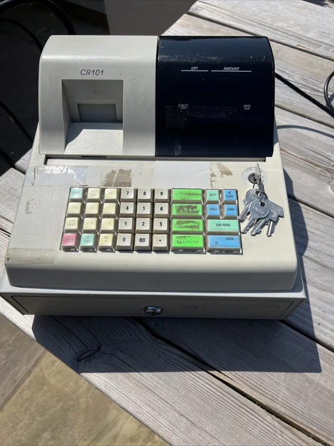 Elite CR101 registratore di cassa negozio fino all'ordine funzionante al dettaglio caffetteria salone pub - POSTA