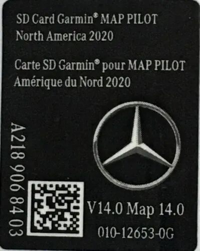 2020 Mercedes Benz maps Navigation SD Card A2189068403 Garmin Pilot GPS CLA GLA