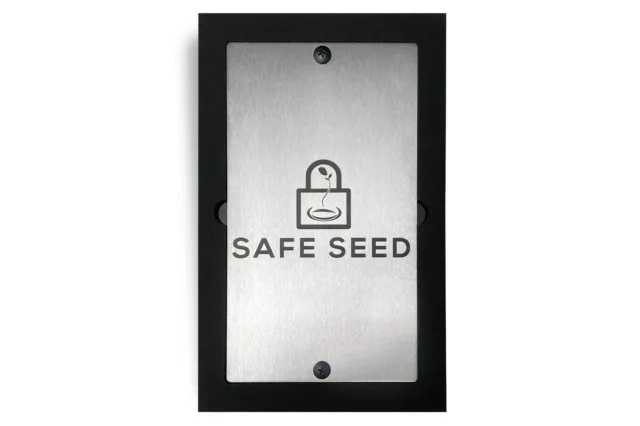 Crypto Gift Set Safe Seed Recovery Passphrase Metal Book Steel Kit Edition