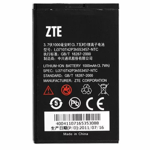 🔋CaddyTrek R2 Handset Remote Control Battery OEM  ZTE Li3710T42P3h553457