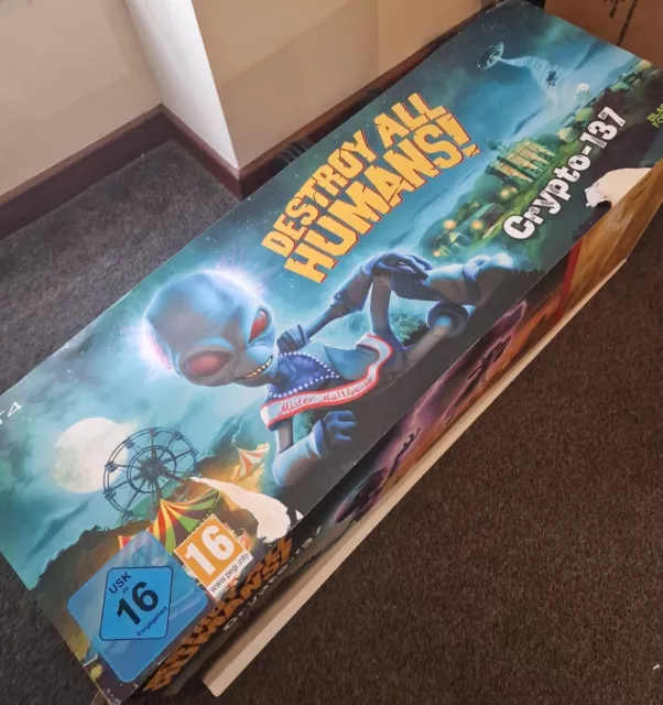 DESTROY ALL HUMANS Crypto 137 Edition PS4 COLLECTION ONLY 90.00