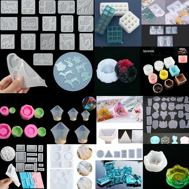Ultraviolet Epoxy Resin Outil de bijouterie Moule en silicone Moule en résine