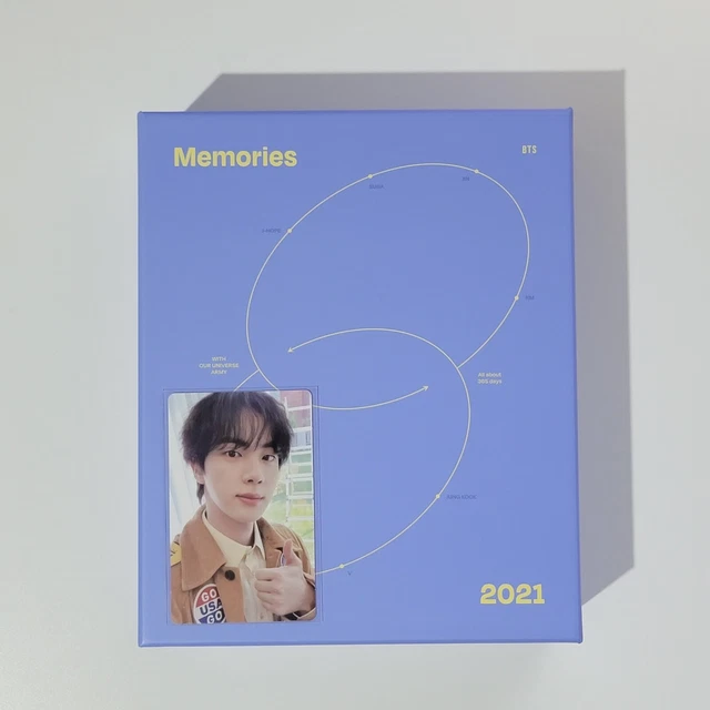 【3/6】【未再生】BTS MEMORIES OF 2021 Blu-ray BTS Memories 2021 Blu-ray official photo card JUNGKOOK M JIN