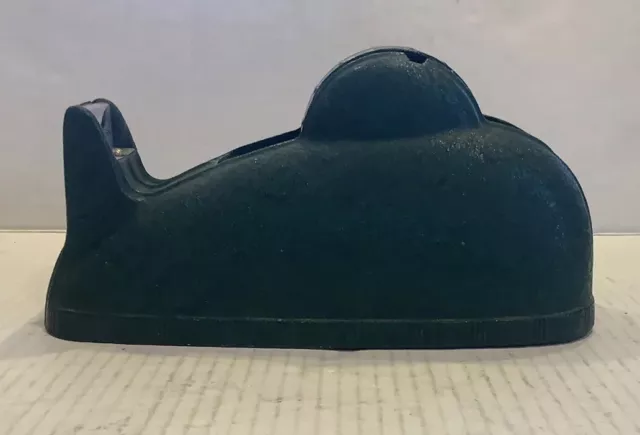 Vintage Green Minnesota Mining 3M Cast Iron Whale Tape Dispenser