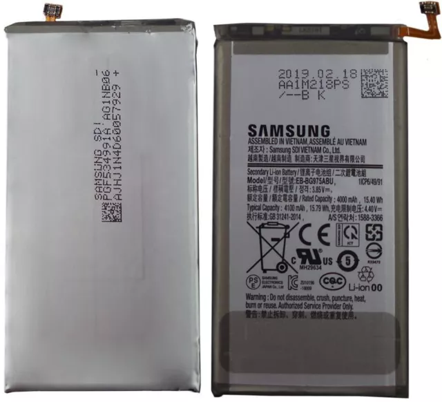 Original Samsung Galaxy S10+ Plus Akku 4100mAh EB-BG975ABU SM-G975F Batterie