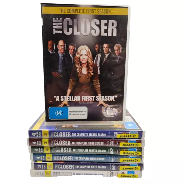 THE CLOSER-COMPLETE SERIES (season 1-7). Like New Condition. Tracked ...