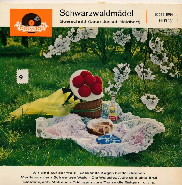 Schwarzwaldmädel - Polydor 20082 EPH - Diff. Cover - Single 7" Vinyl 216/10