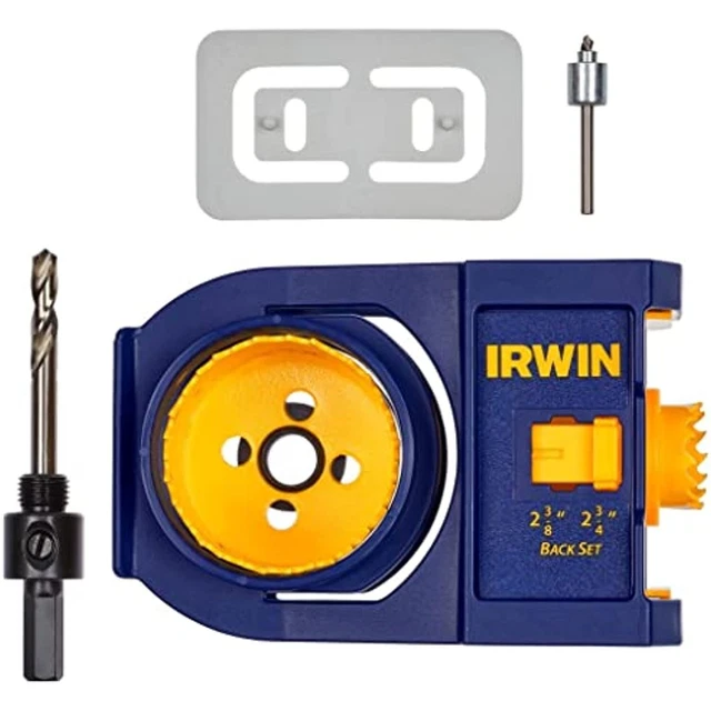 IRWIN TOOLS DOOR Lock Installation Kit, BiMetal (3111002) 34.95