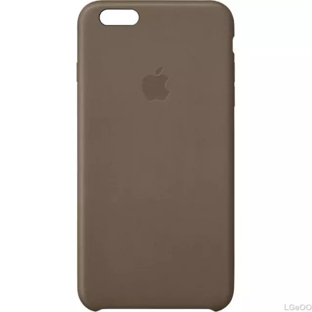 Authentique Officiel Apple IPHONE 6 Plus/6S Plus Étui en Cuir - Olive Marron 3