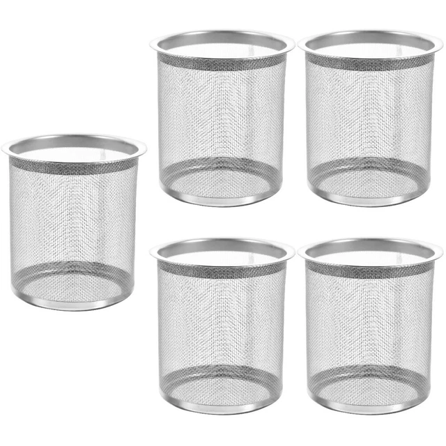 Set 5 Colpo da tè teiera 6,3X6X6CM Acciaio Inox