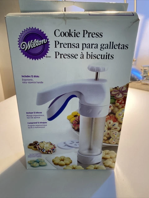 Prensa de galletas Wilton Simple Success 13 piezas se ve sin usar zat