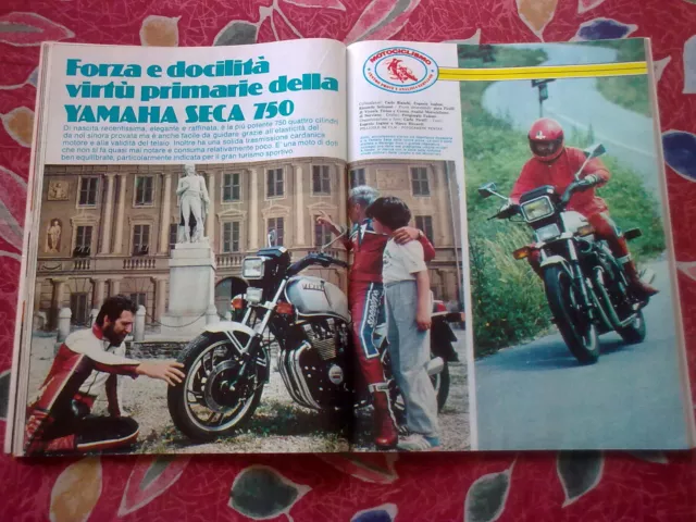 Motociclismo 1982 Con Prova Yamaha Seca 750 - Moto D' Epoca -