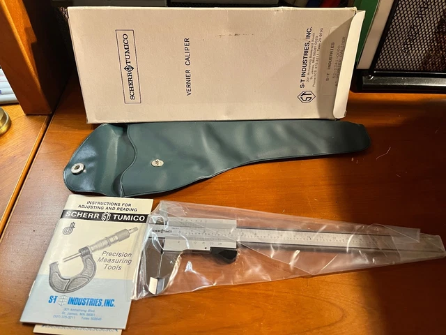 Professional Quality Stainless Steel Vernier Caliper. Non-Digital.