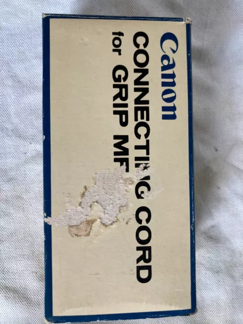 CANON CONNECTING CORD In Box For Grip MF Motor Drive Of CANON CONNECTING CORD In Box For Grip MF Motor Drive Of