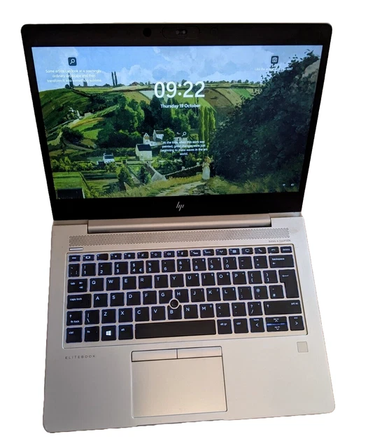 HP Elitebook 735 G5 Ryzen 5 Pro 2500U 2GHz 8GB 256GB SSD 13.3" FHD Laptop 773