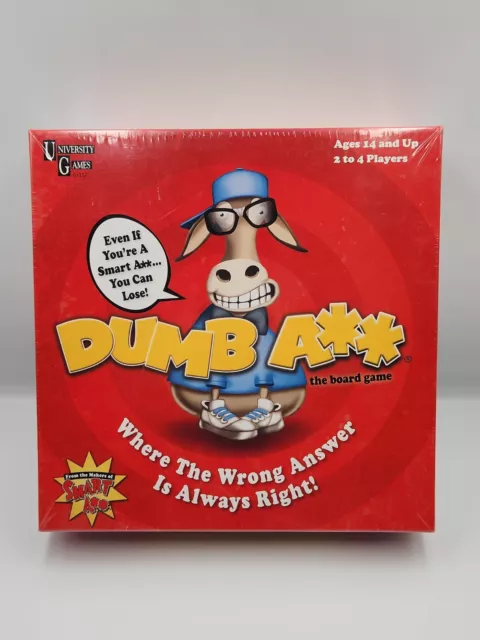 Dumb A** ASS The Board Game - University Games - 2016 - Brand New - Sealed