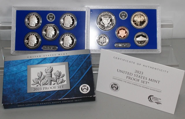 2023 S US Mint ANNUAL 10 Coin Proof Set with Box and COA Clad Coins IN STOCK NOW