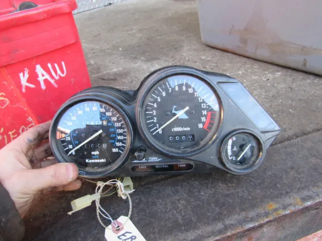1990-1993 kawasaki zx1100 c ninja gauges speedometer tachometer
