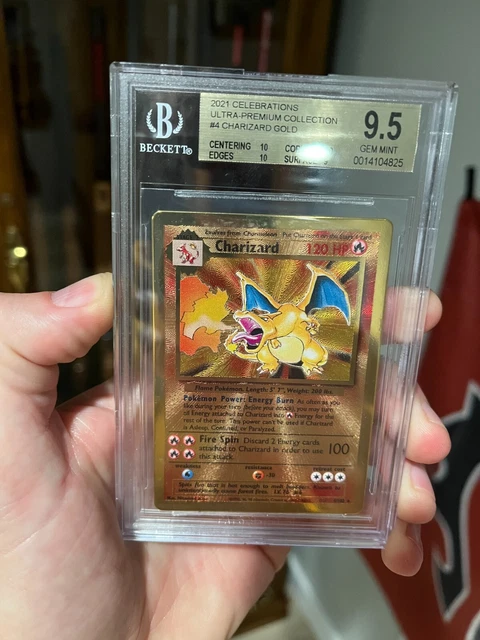 Charizard 4/102 Celebrations CHARIZARD 4/102 CELEBRATIONS C/C Base Set Holo  PSA 9 Pokemon Card ...