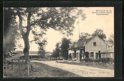 CPA/DEP 78/MAULE LA FERME DE BOIS HENRI 