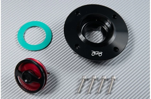 Autocollant Protection Réservoir Moto SUZUKI GSXR GSXS - Antidérapant, Anti-rayures - Fibre De Carbone Look