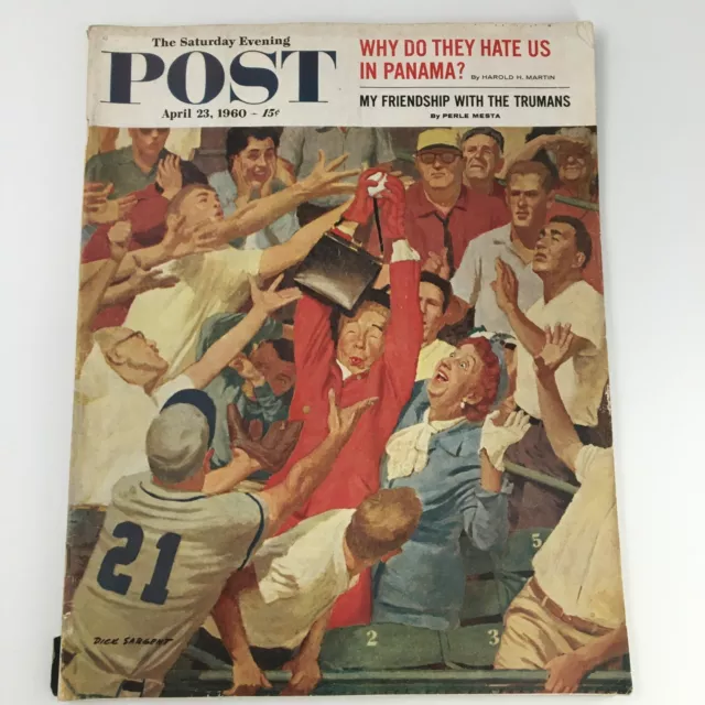 The Saturday Evening Post April 23 1960 Friendship with Harry Truman, Newsstand