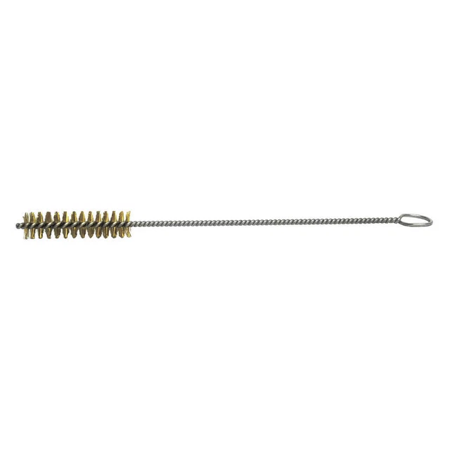 WESTWARD 88408 Hand Tube Brush,8" L,Brass,PK10