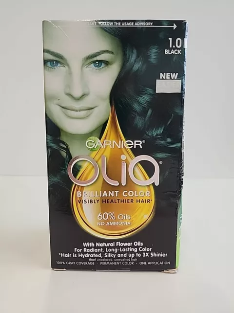 Garnier K1308800 Olia Permanent Hair Color - Black